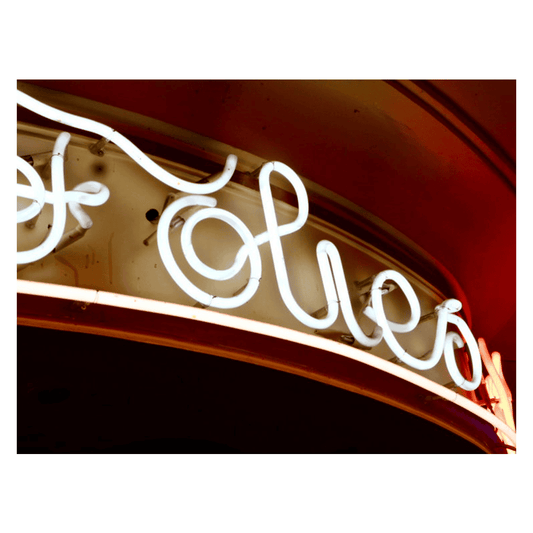 Vintage print by Océane BURET for Folies Paris