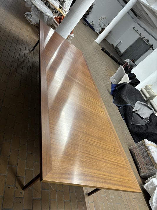 Vintage conference table mahogany