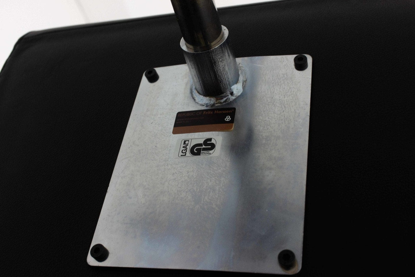 Vintage office chair Oxford Classic by Arne Jacobsen for Fritz Hansen black