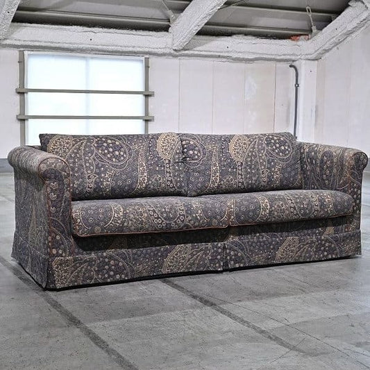 Vintage Sofa von Fendi Casa mit Paisley- und Blumenmuster