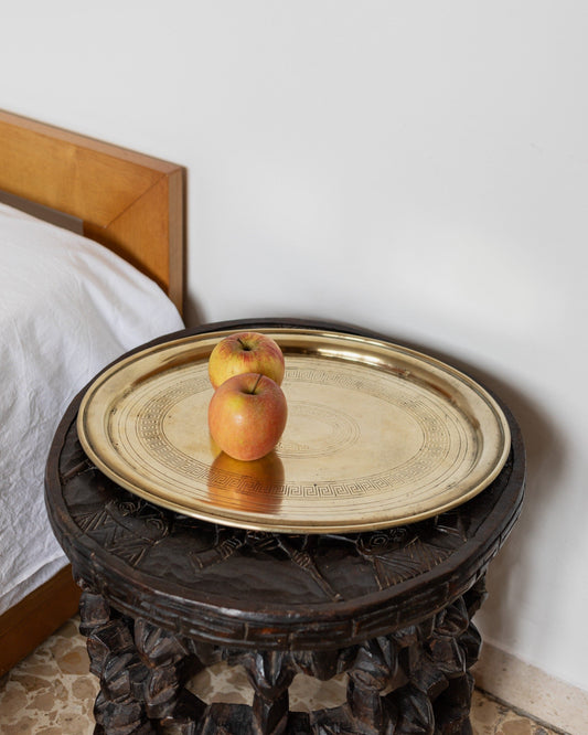 Plateau vintage par Henniger and Co pour Henniger Gold Art Déco années 1930