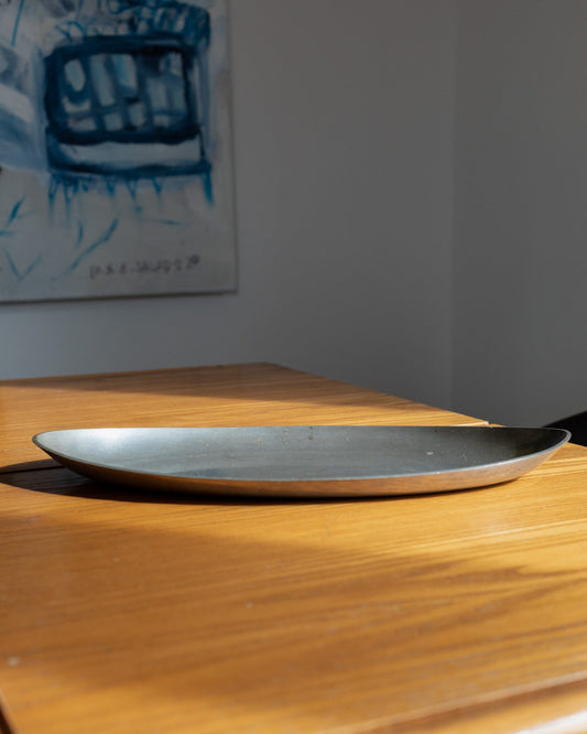 Plateau vintage par Just Andersen pour Just Andersen Silver Art Deco années 1930