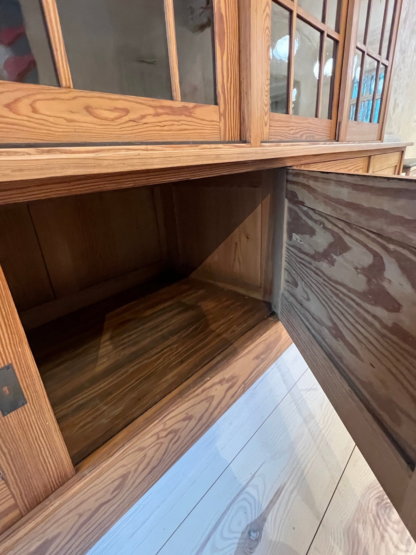 Vintage university cabinet