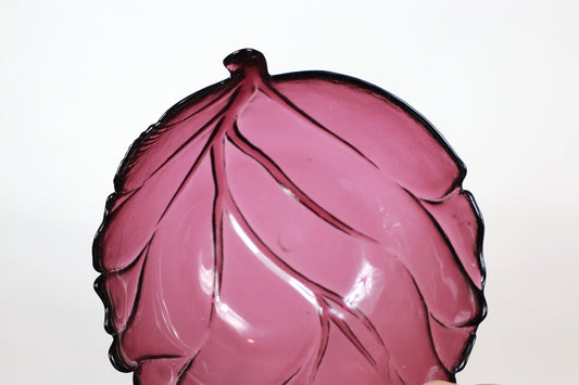 Vintage Schale Rotkohl von Luminarc Arcoroc lila