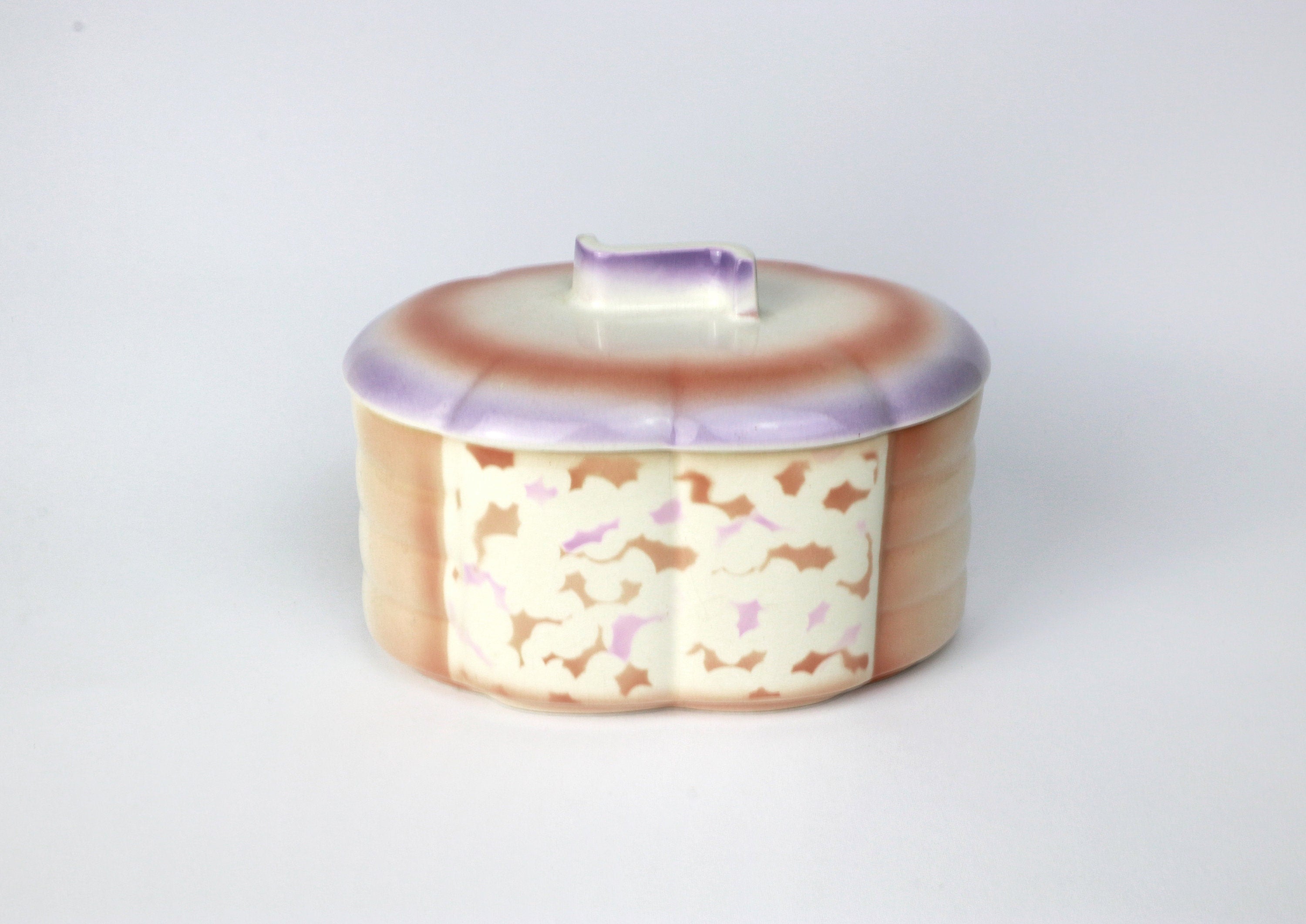 Vintage Keksdose Elsterwerda Art Deco Spritzdekor 1930 – 2nd home
