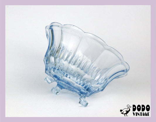 Vintage bowl Hannah Blue by Walther Glas 1930s Art Deco