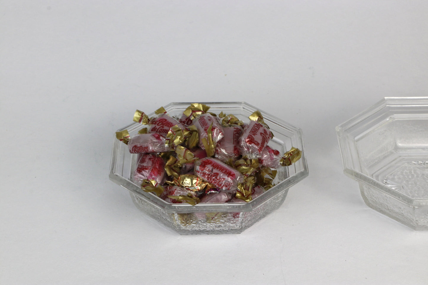 Vintage Schale WMF Bleikristall von 1907 Art Deco Revival 80er Set von 5