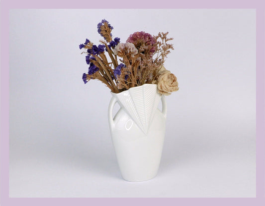 Vintage Vase Porcelain by Kaiser Porcelain Art Deco Revival 1980s