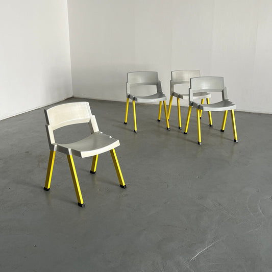 Vintage Chair City by Paolo Orlandini for Lamm Set of 4