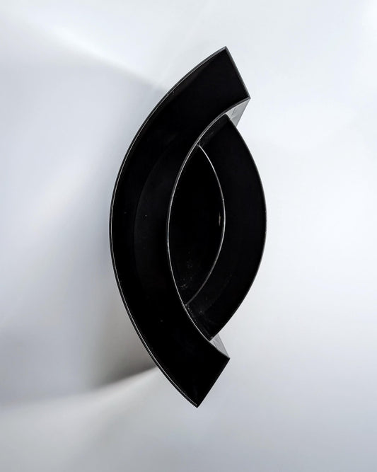 Vintage Magazinständer Wave von Maier Aichen für Authentics 1991 Postmodern