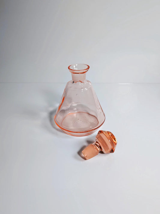 Vintage Likör Set Rosalin Glas Art Deco 20er Set von 5