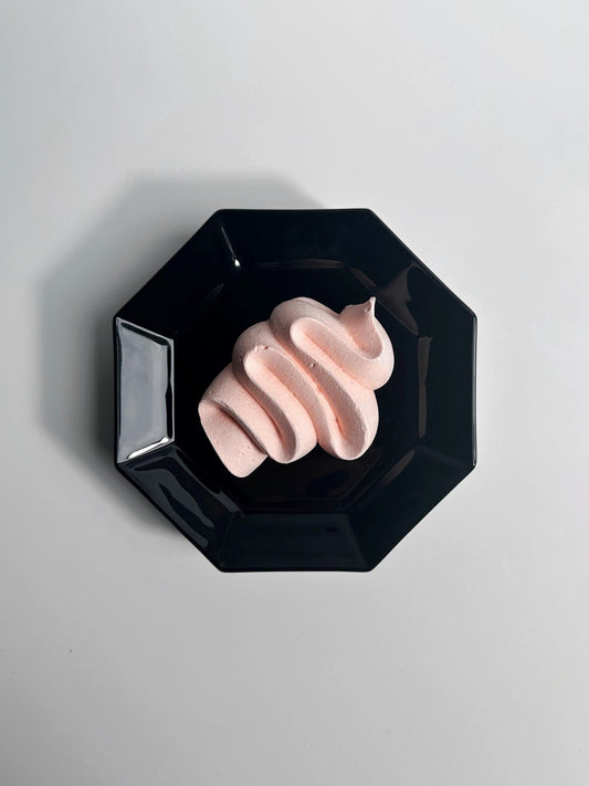 Vintage Kuchenteller Octime Glas von Arcoroc für Luminarc Schwarz Set von 6