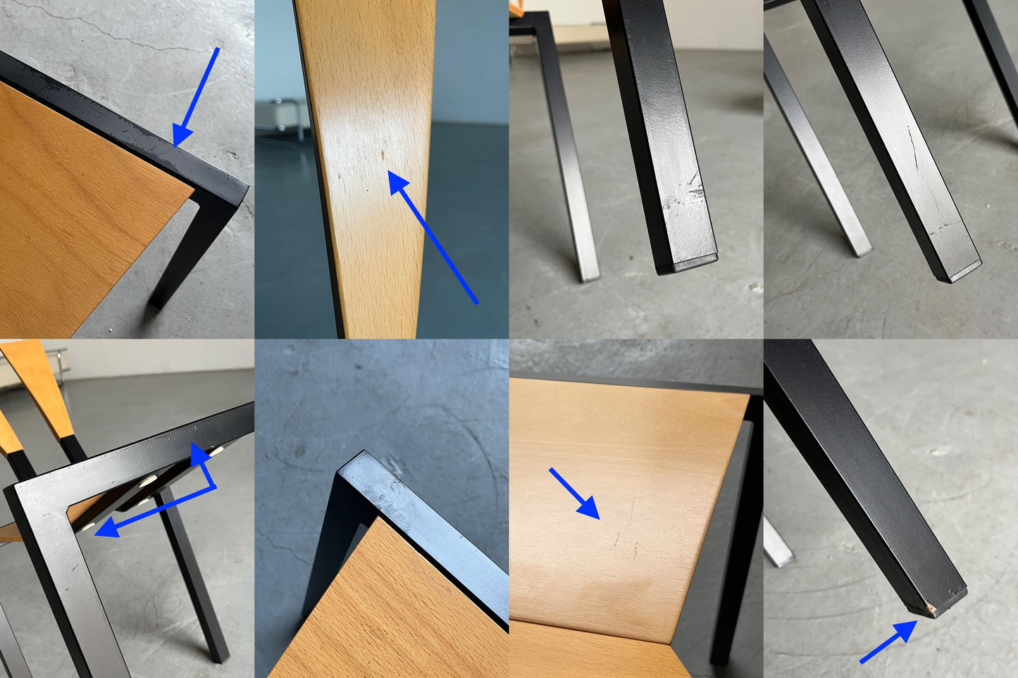 Vintage Memphis Design Stapelstuhl von Karl Friedrich Förster für KFF