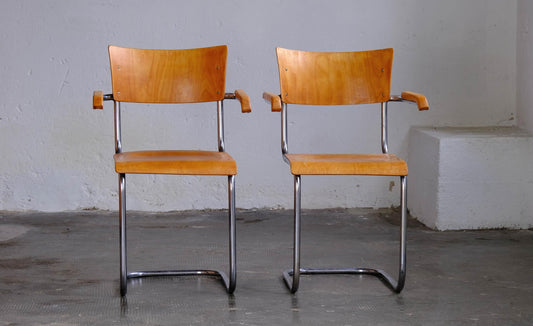 Vintage Freischwinger Bauhaus von 1 von 2