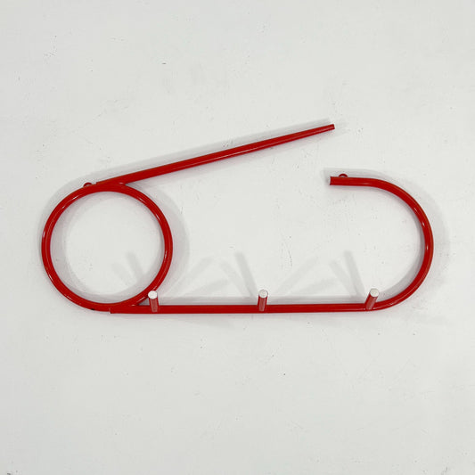 Vintage Kleiderständer Red Pin von L'isola Che Non C'è rot