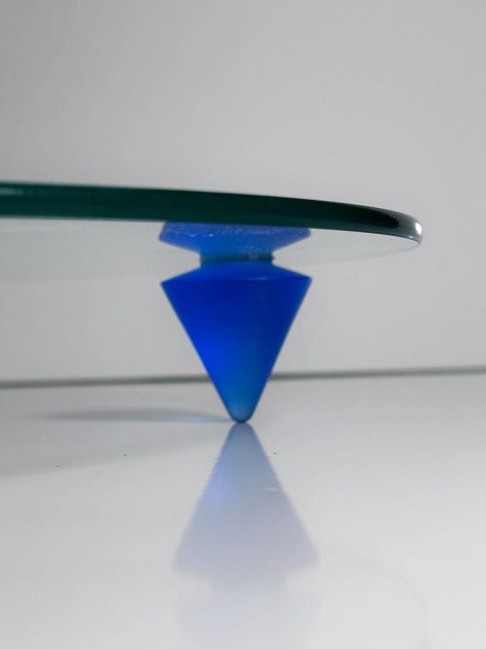 Bol vintage style Memphis Milano par Ettore Sottsass rouge bleu jaune