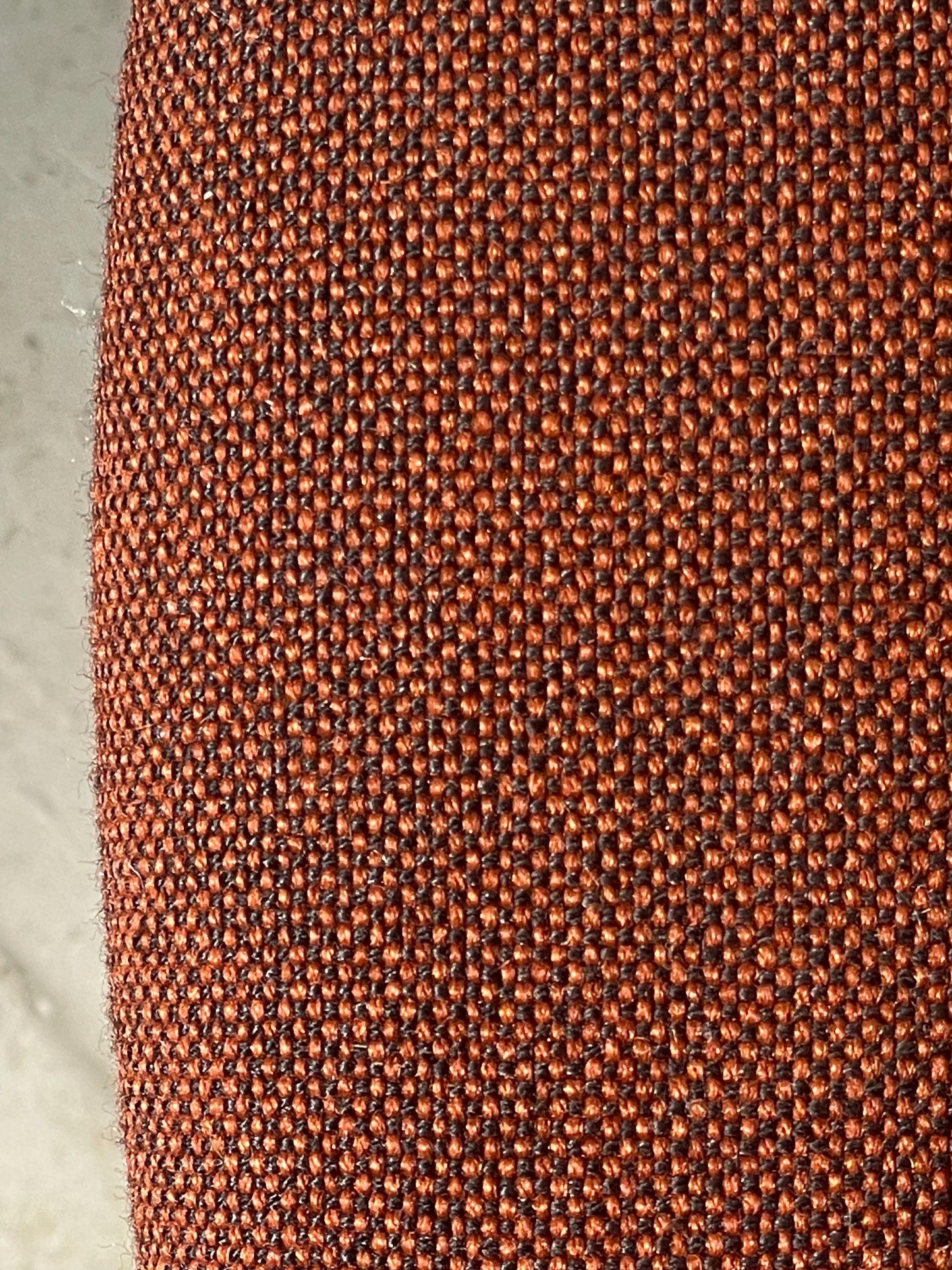 Vintage Stuhl von Mies van der Rohe für Bauhaus Chrom brauner Stoff