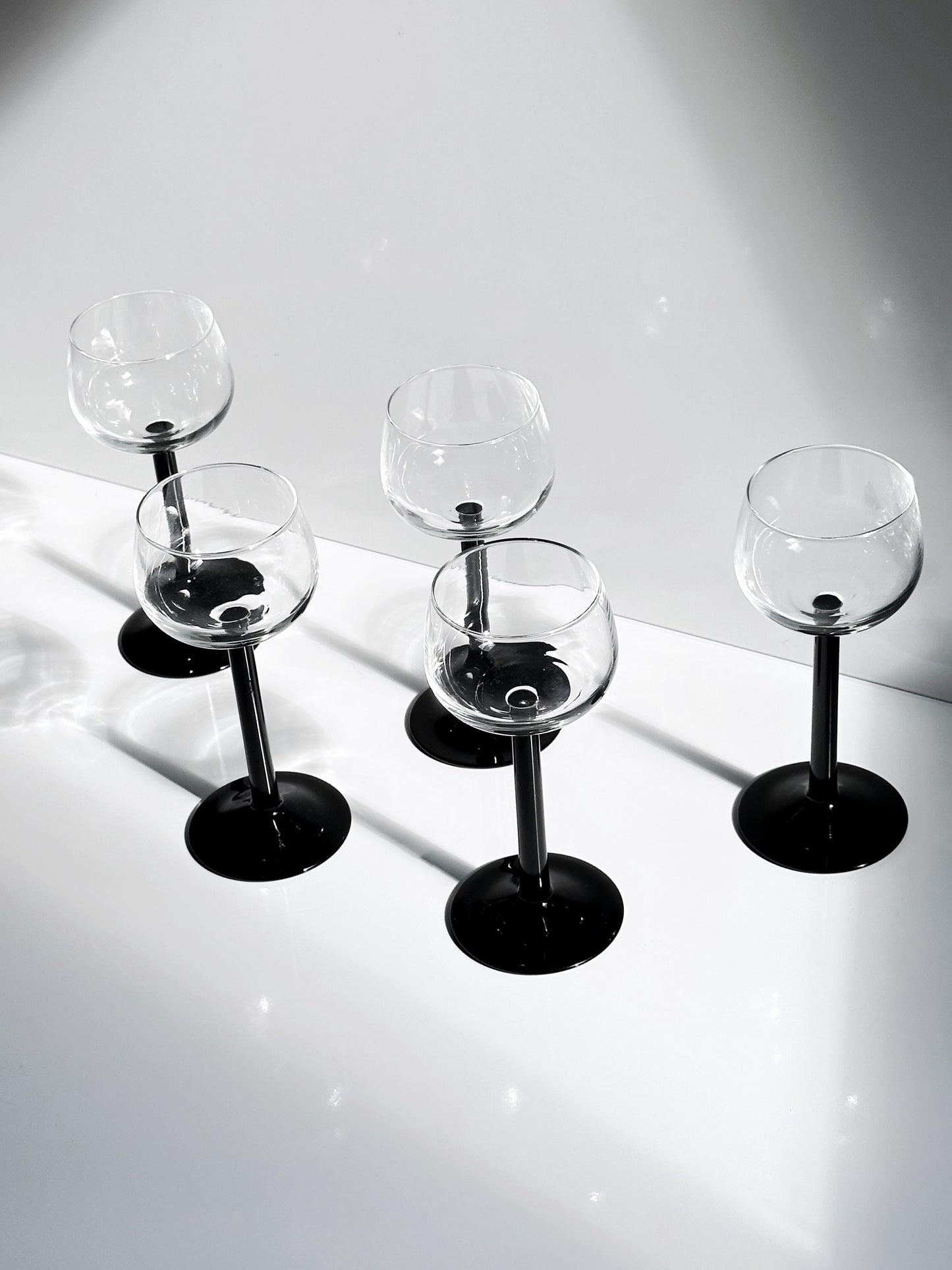 Vintage Weinglas Domino von Luminarc