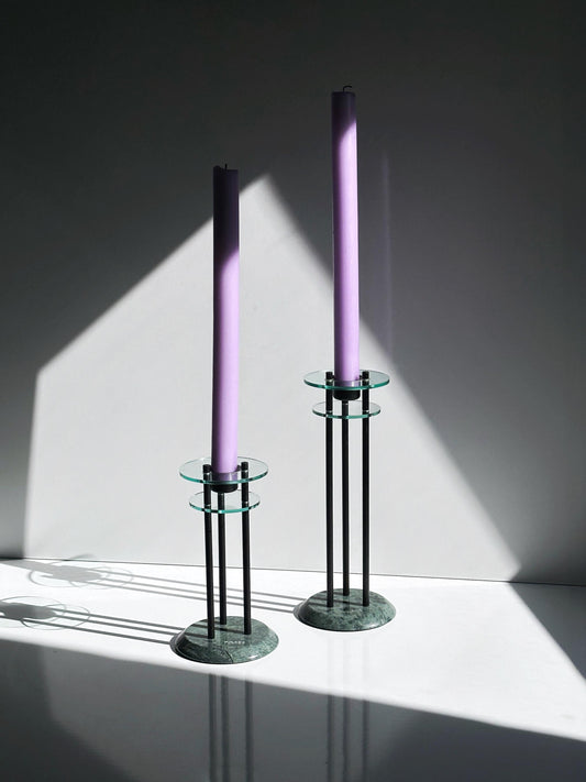 Vintage Kerzenständer Set von Milano Series