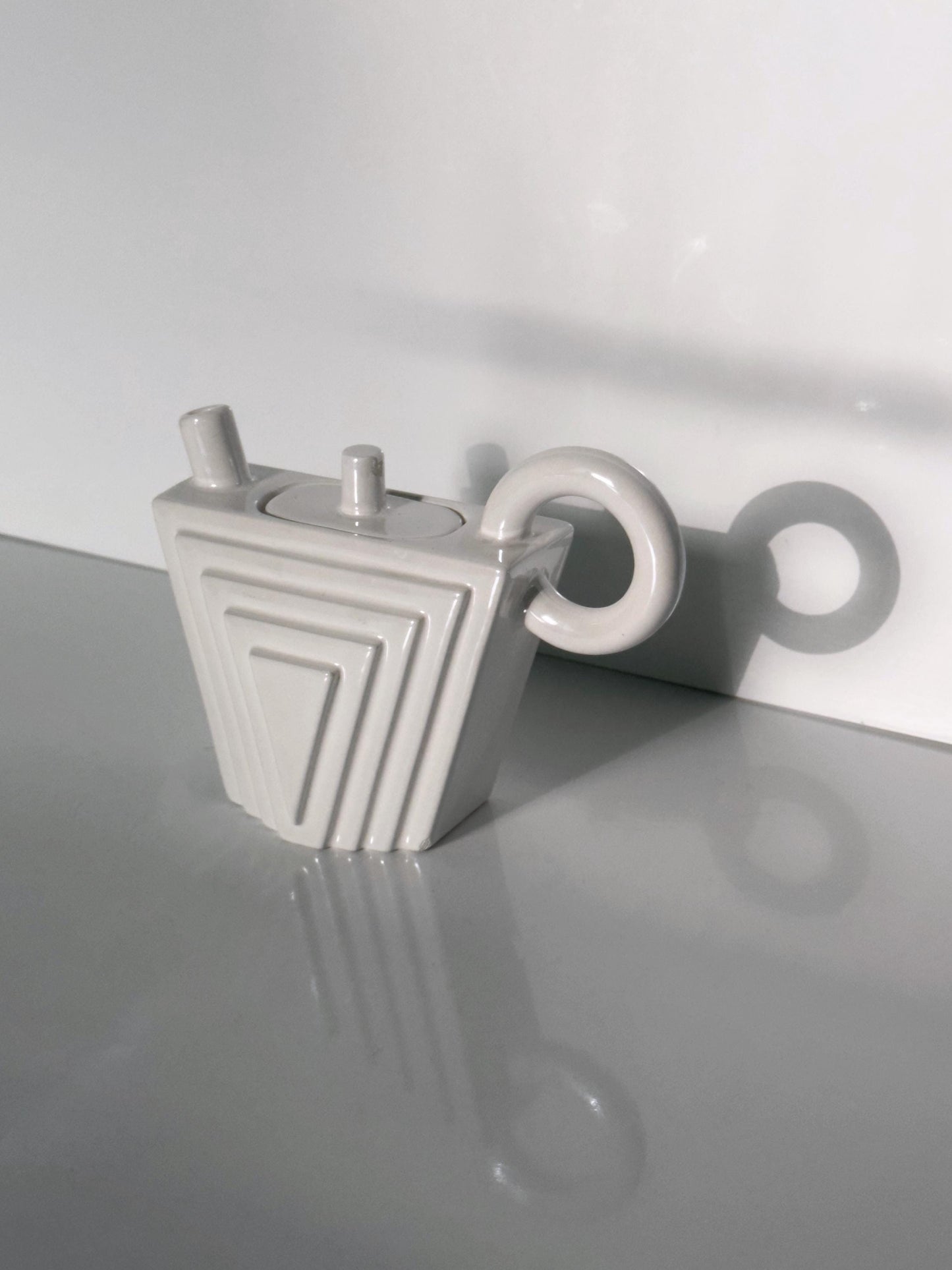 Vintage Teekanne von MAS Italy im Memphis Milano Stil