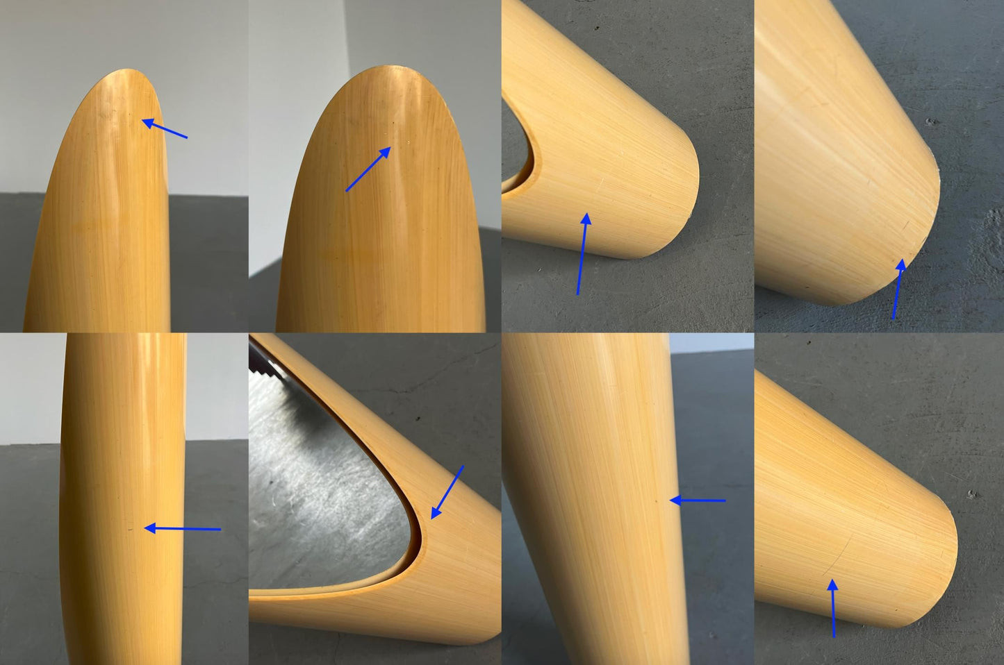 Vintage Spiegel Unghia von Rodolfo Bonetto für Italien