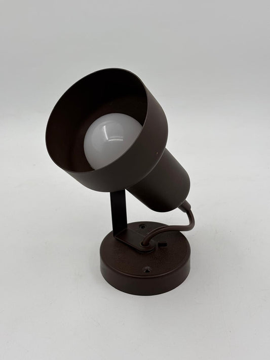 Vintage Wandlampe braun verstellbar von Pre-Loved