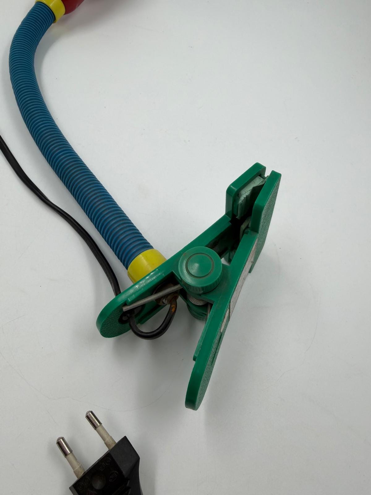 Vintage Klemmlampe bunt mit flexiblem Arm