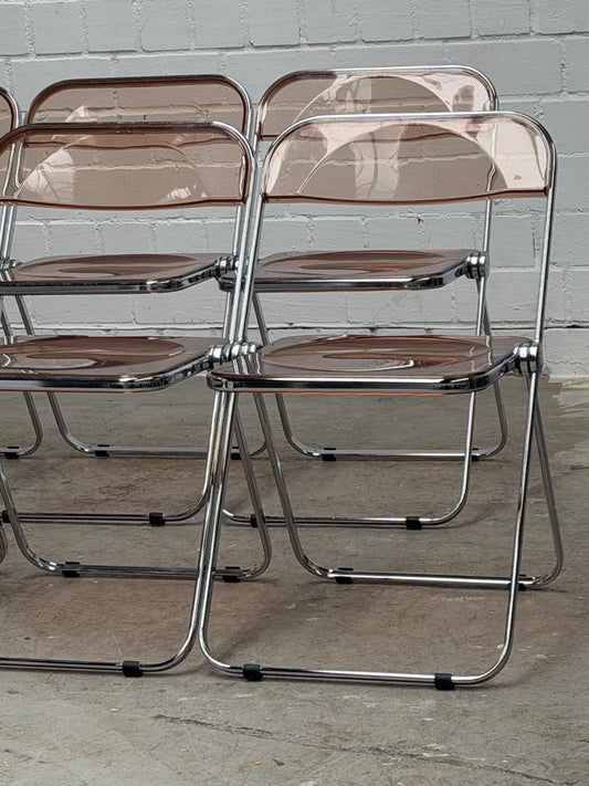 Vintage Klappstuhl Plia von Giancarlo Piretti für Castelli Anonima