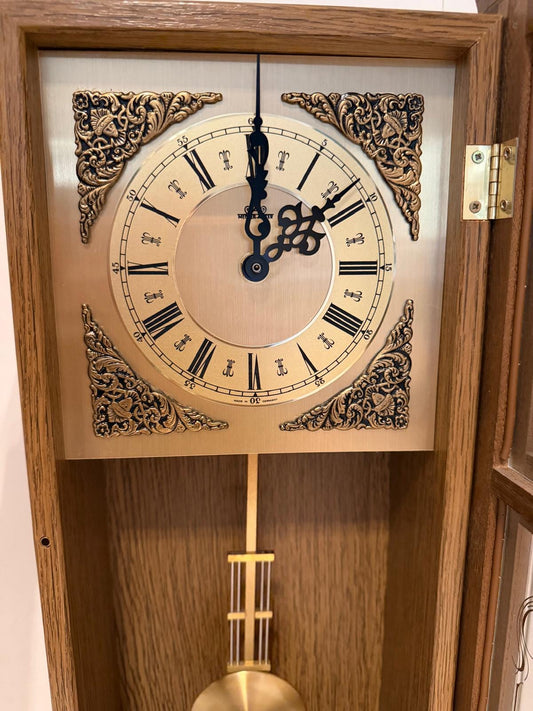 Vintage Wanduhr Meister Anker Pendeluhr von Meister Anker