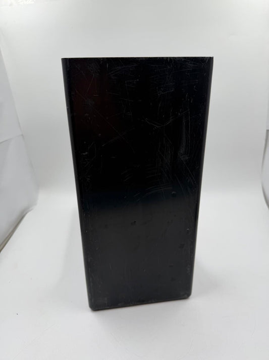 Vintage Schallplattenhalter schwarz von unbekannt für unbekannt mit Sprung, gebraucht