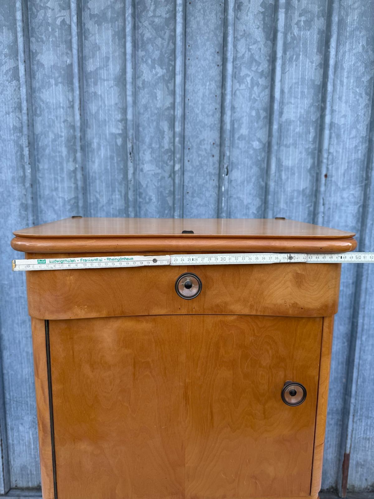 Vintage Nachttisch Set von 2 aus Holz