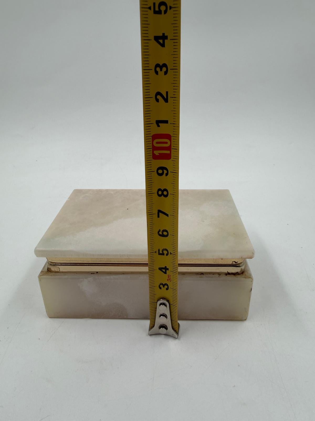 Vintage Dose Onyx und Messing