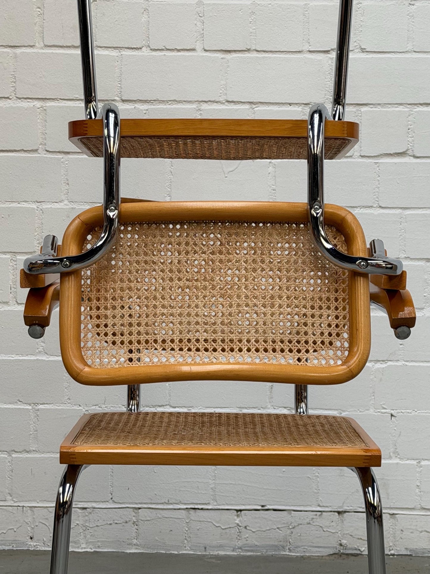 Vintage Stuhl Cesca von Marcel Breuer für unbekannter italienischer Designer