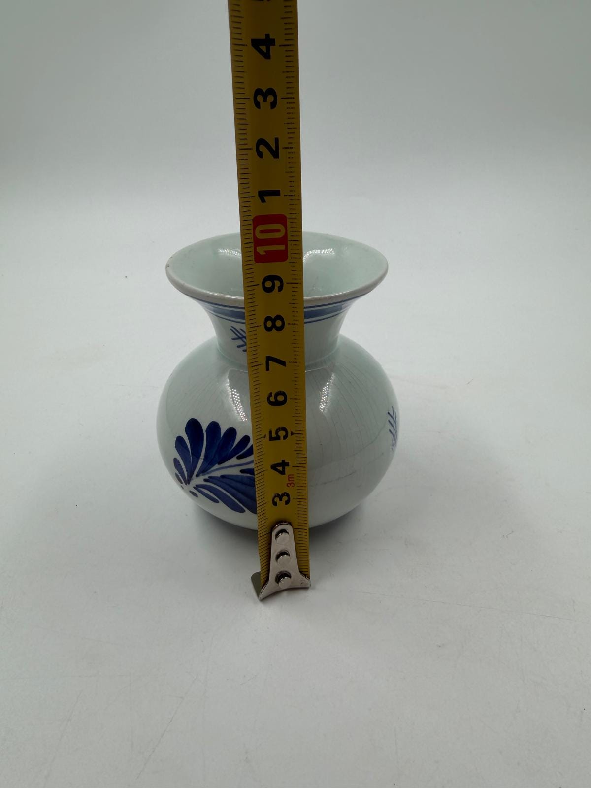 Vintage Vase Delft Blau Windmühle