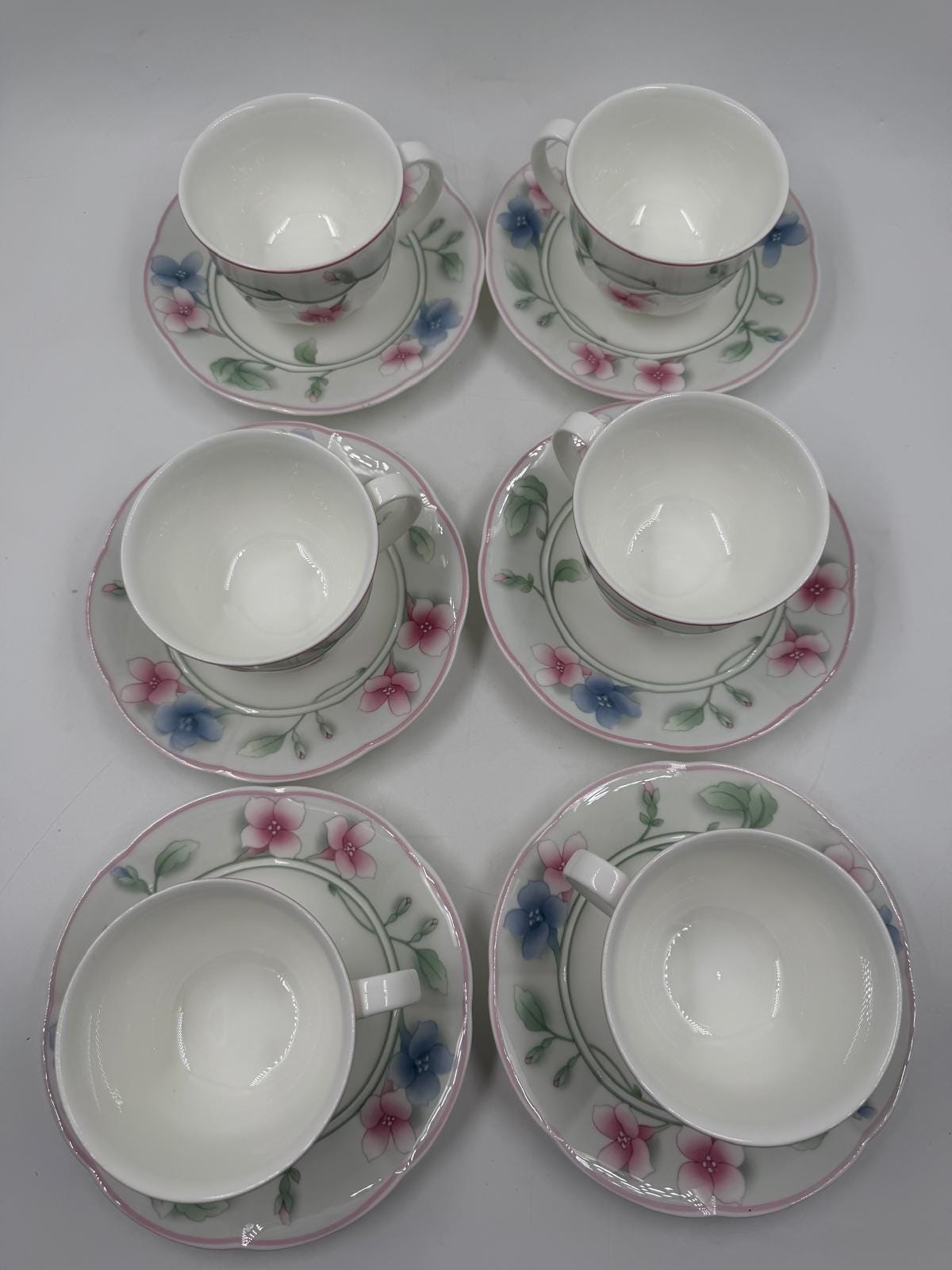 Vintage Geschirr Viola von Villeroy und Boch Set von 14