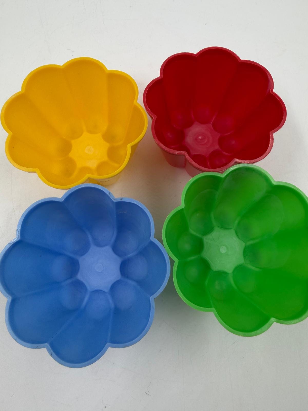 Vintage Puddingform Set von Dr. Oetker bunt