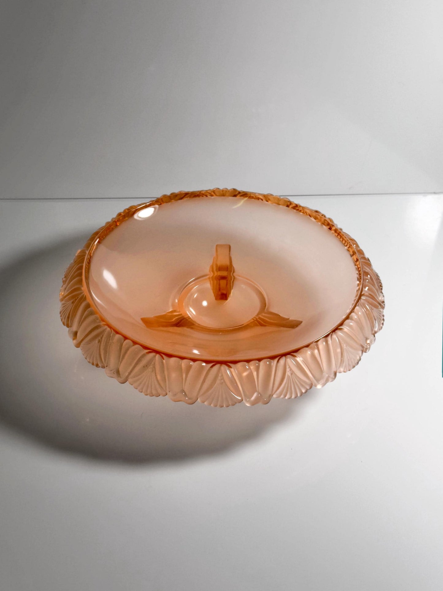 Vintage Schale Pelikan von Walther Glas