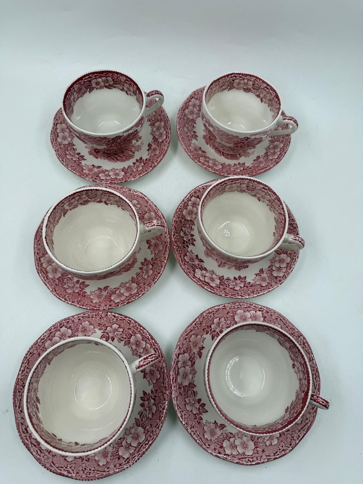 Vintage Kaffeeservice Wedgewood von Wedgwood Set für 6 Tee Englisch Mehrfarbig