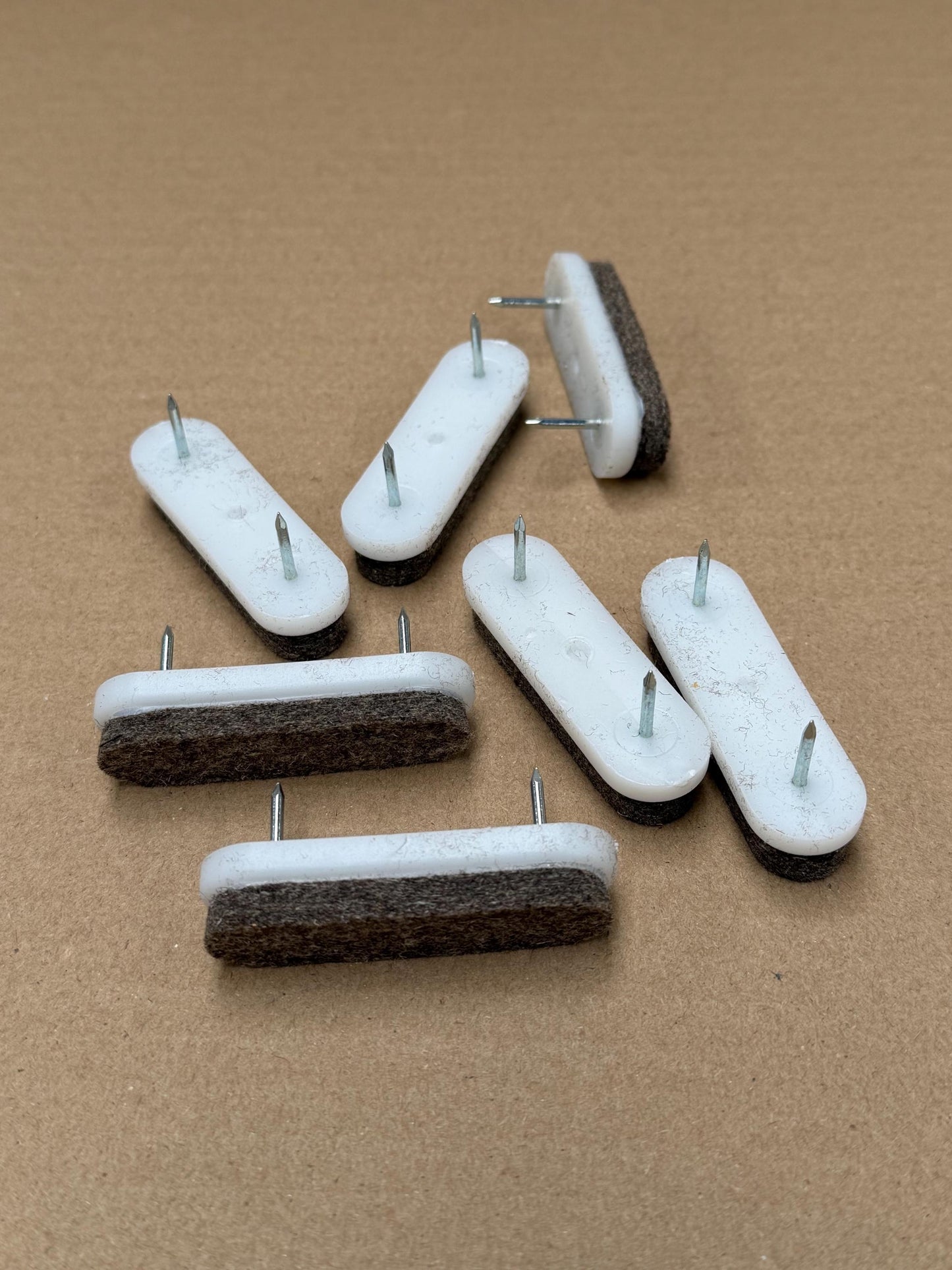 Vintage Stuhl Filz-Bodengleiter Set von 4 für Bruno Rey Stuhl
