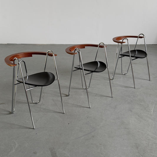 Vintage Armlehnstuhl "W-chair" von Pentti Hakala für Korhonen