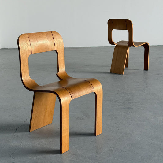 Vintage Stuhl 'Esse' von Gigi Sabadin für Stilwood Set von 2