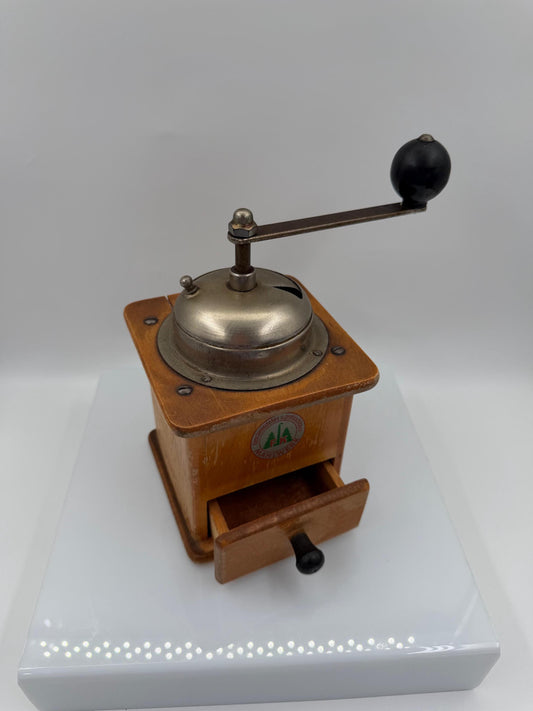 Vintage Kaffeemühle mit FK Mahlwerk „geschmiedet und geräuschlos“