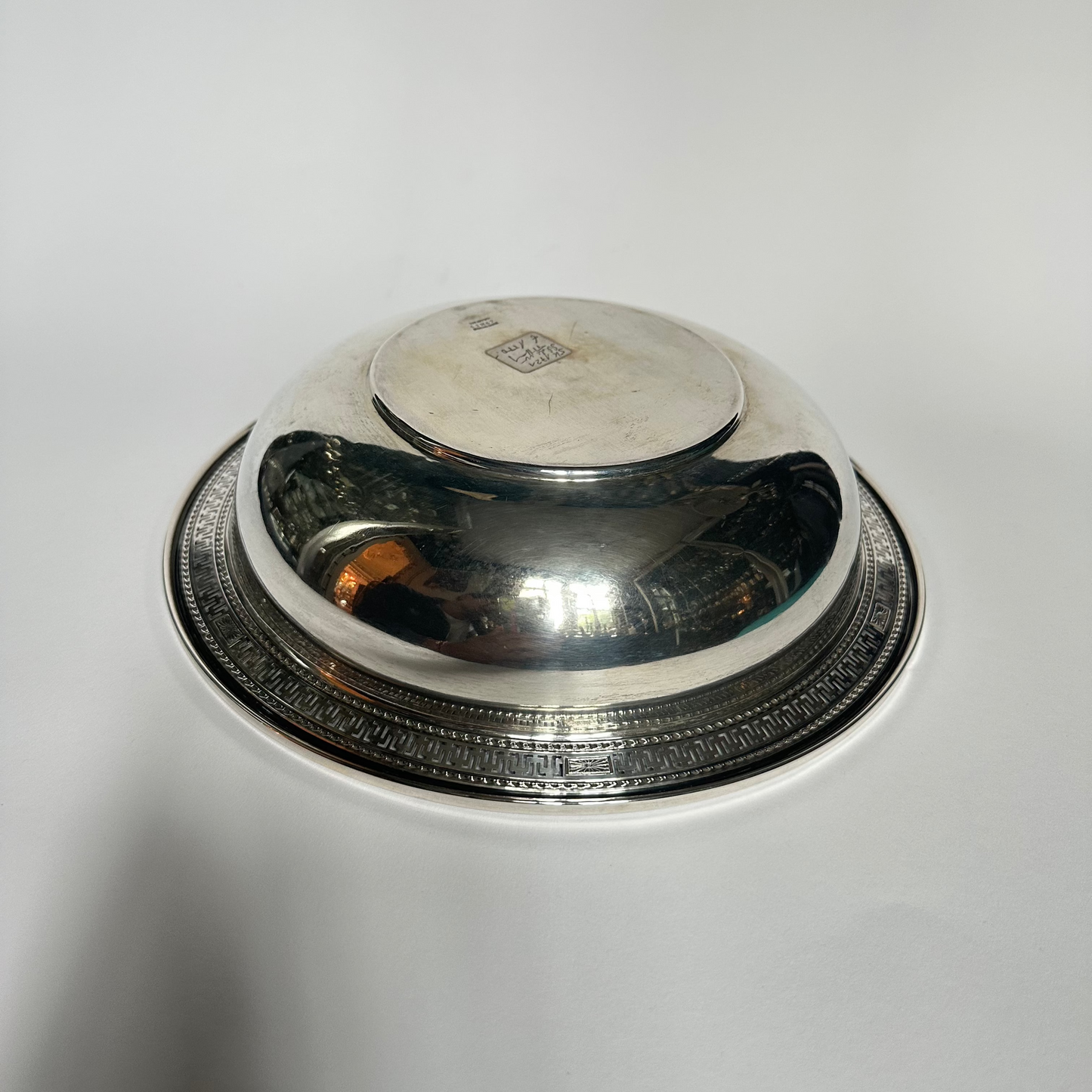 Vintage bowl model 42M67 by Tiffany & Co. Sterling silver modern design