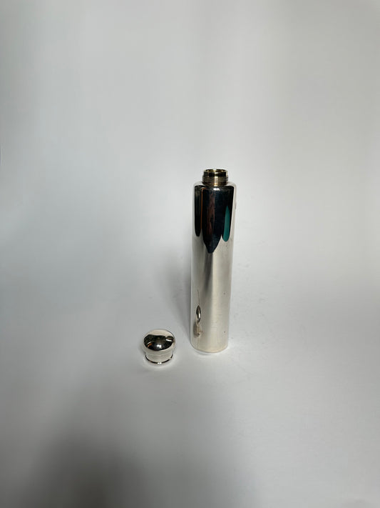 Vintage hip flask model 15238 by Tiffany & Co. Sterling silver circa 1950s