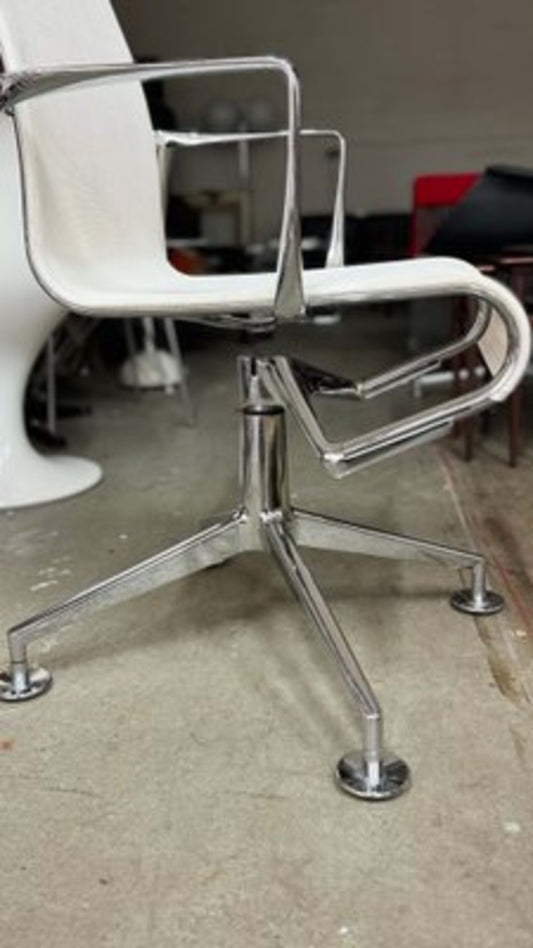 Vintage Bürostuhl Meetingframe 44 von Alberto Meda für Alias Weiß, Silber