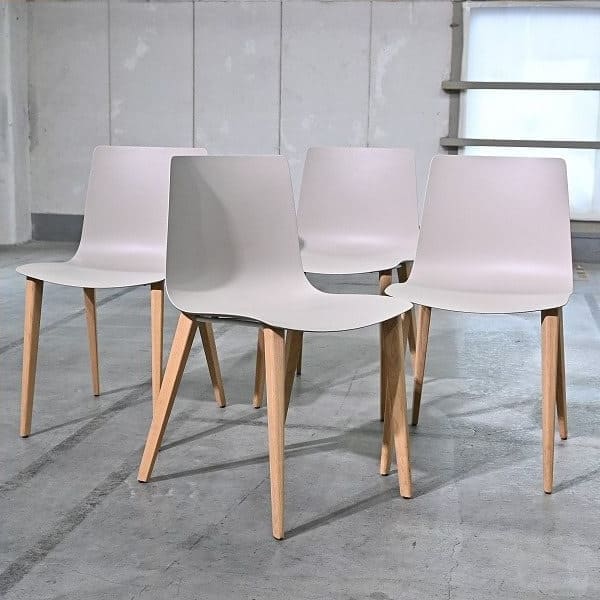 Vintage Stuhl SLIM CHAIR von Pearson Lloyd für Alias, Set von 4, Cassina ixc.