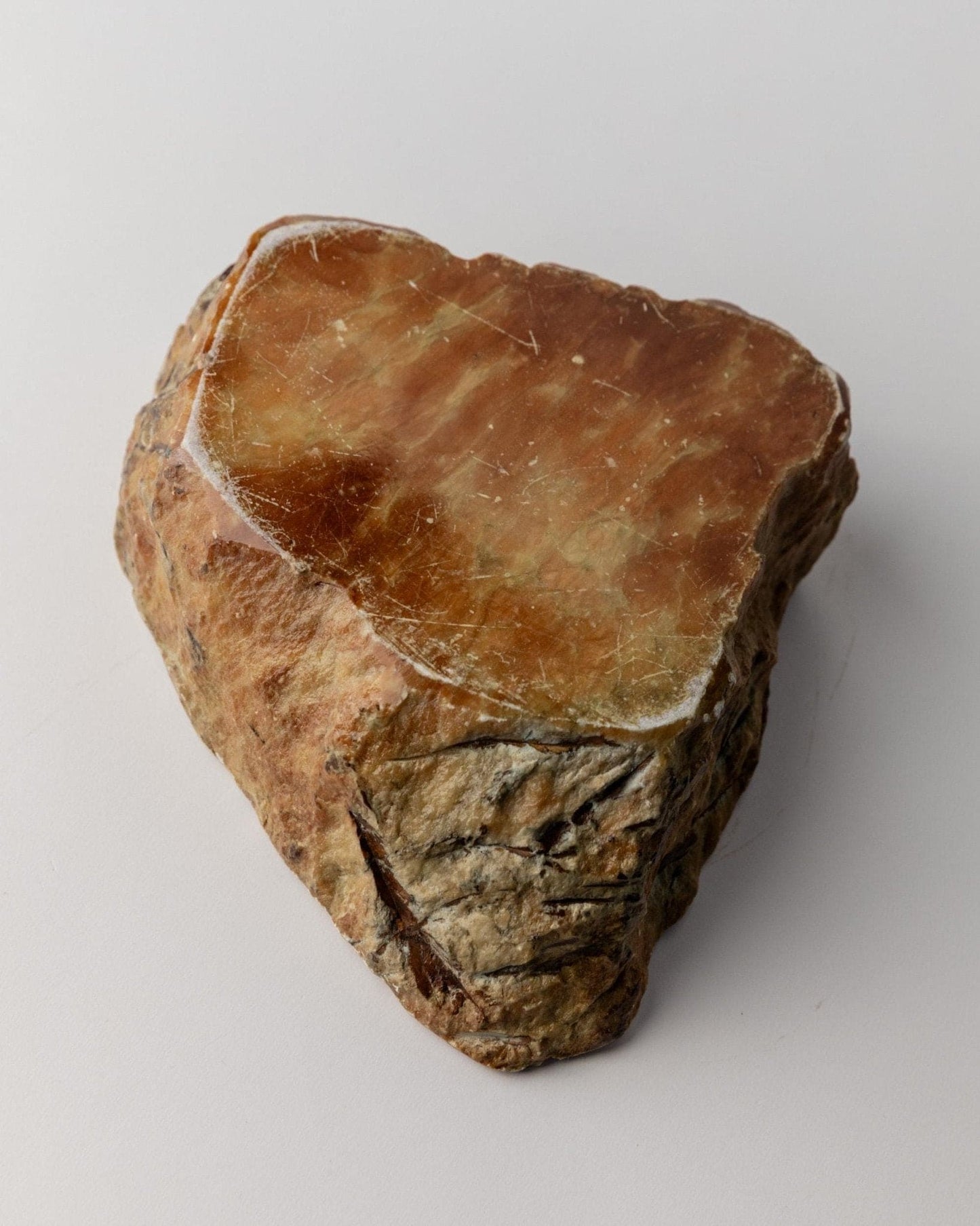 Vintage ashtray alabaster stone Italy 1960s table decoration gift idea