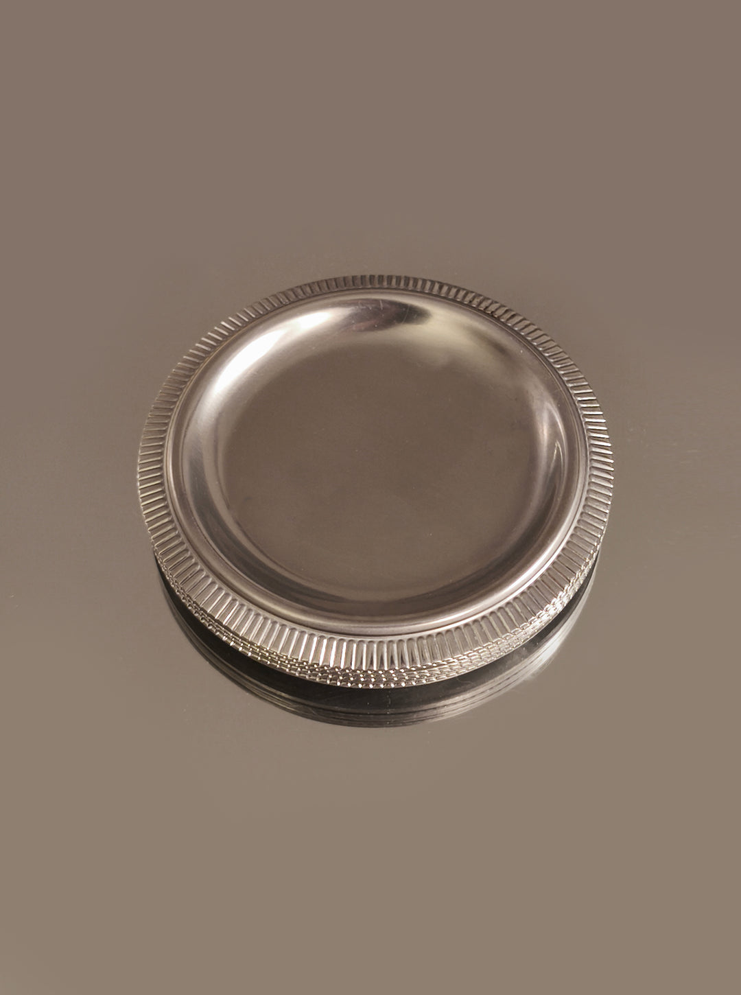 Vintage Untersetzer Set von 6 stapelbar