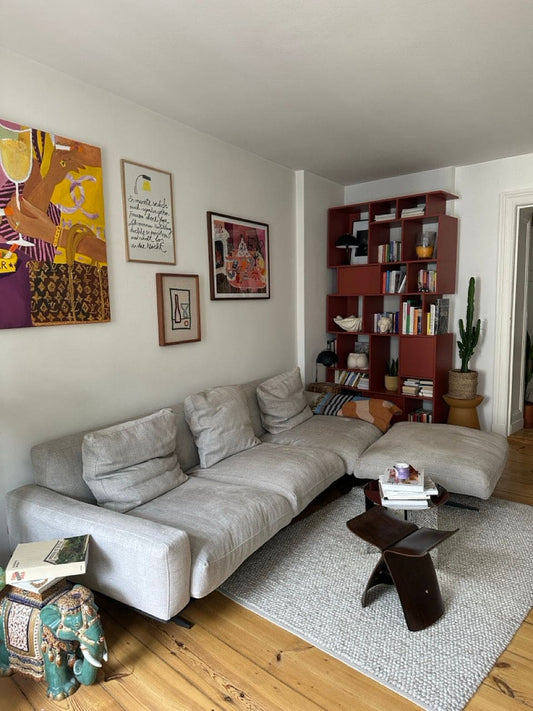 Vintage Modulsofa Campiello von Antonio Citterio für Flexform grau