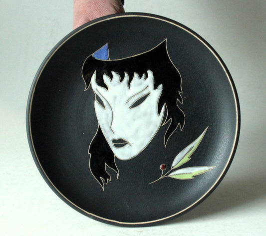 Céramiques vintage de Ruscha multicolores